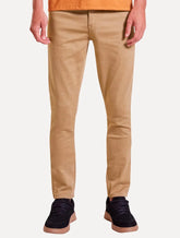 Calça Reserva Masculina Sarja Super Skinny Color Cáqui Escuro