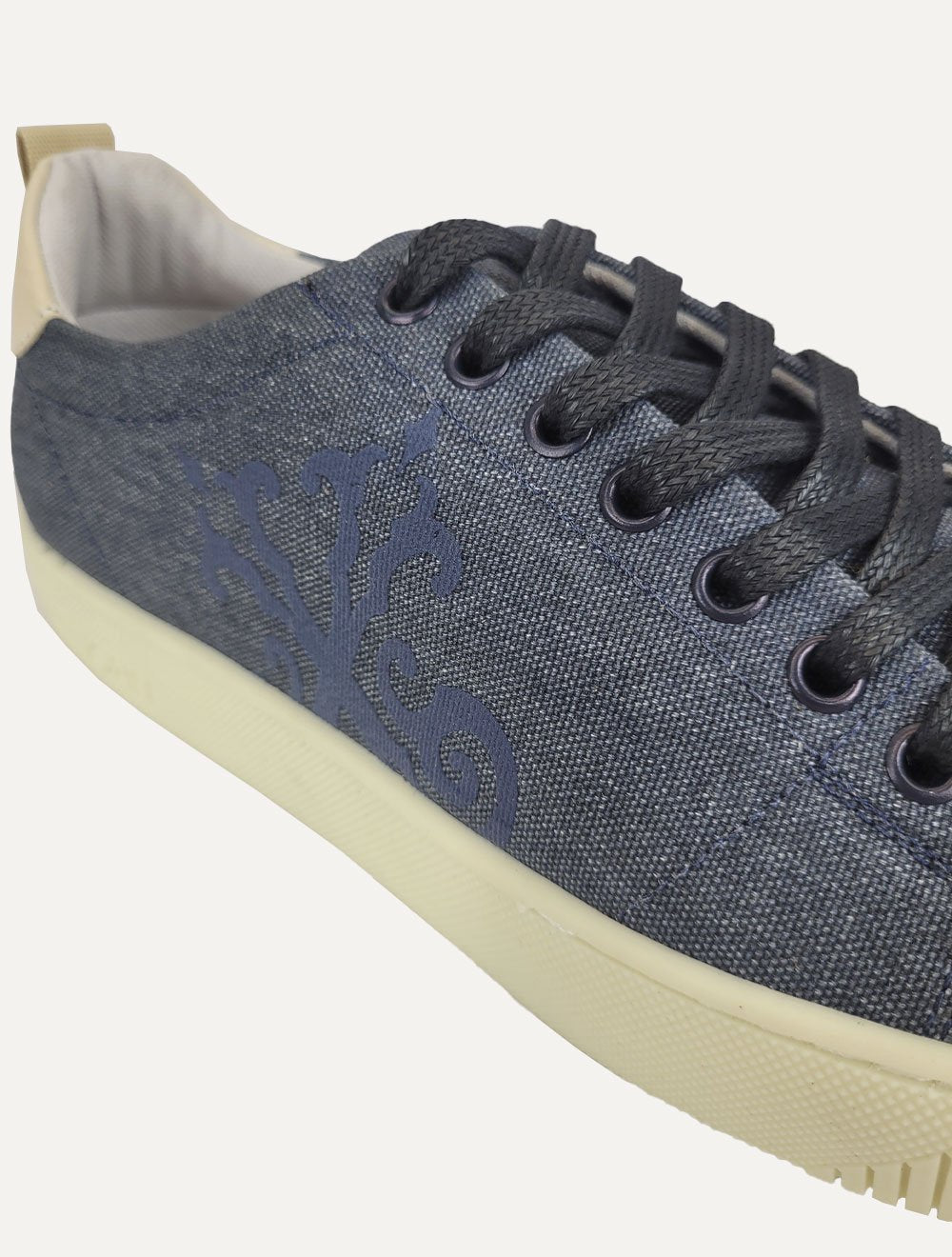 Tênis John John Masculino London Canvas Azul Mescla