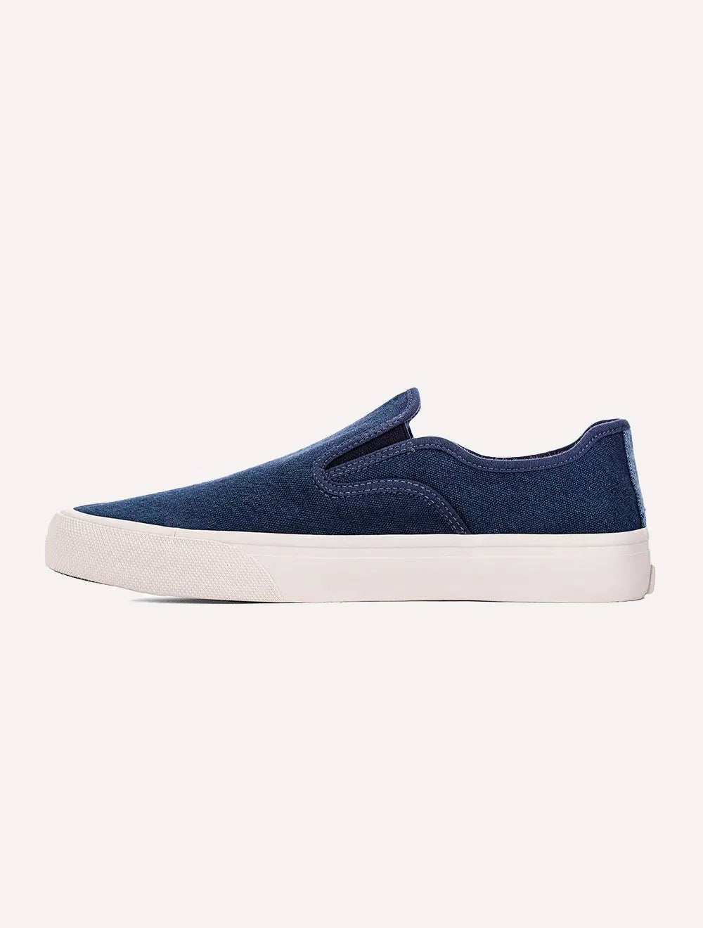 Tênis Reserva Masculino Slip On Mobi Azul Escuro Mescla