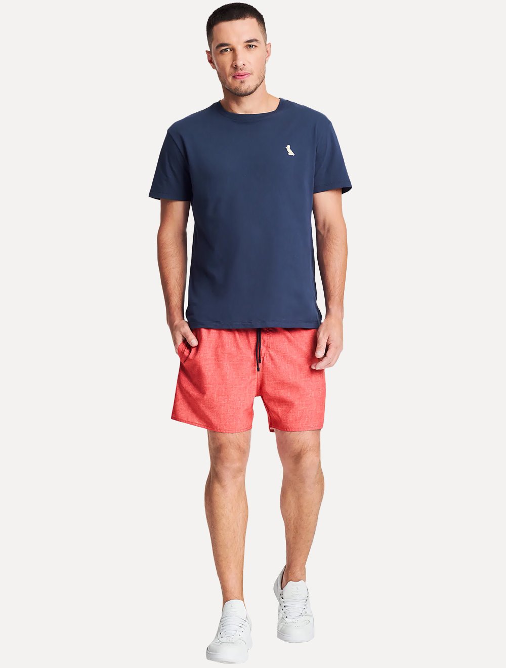 Short Reserva Masculino D'Água Beachwear Texture Goiaba