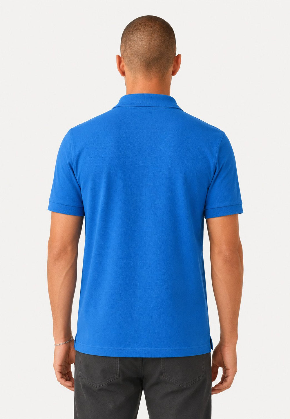 Polo Dudalina Piquet Essential Color Azul