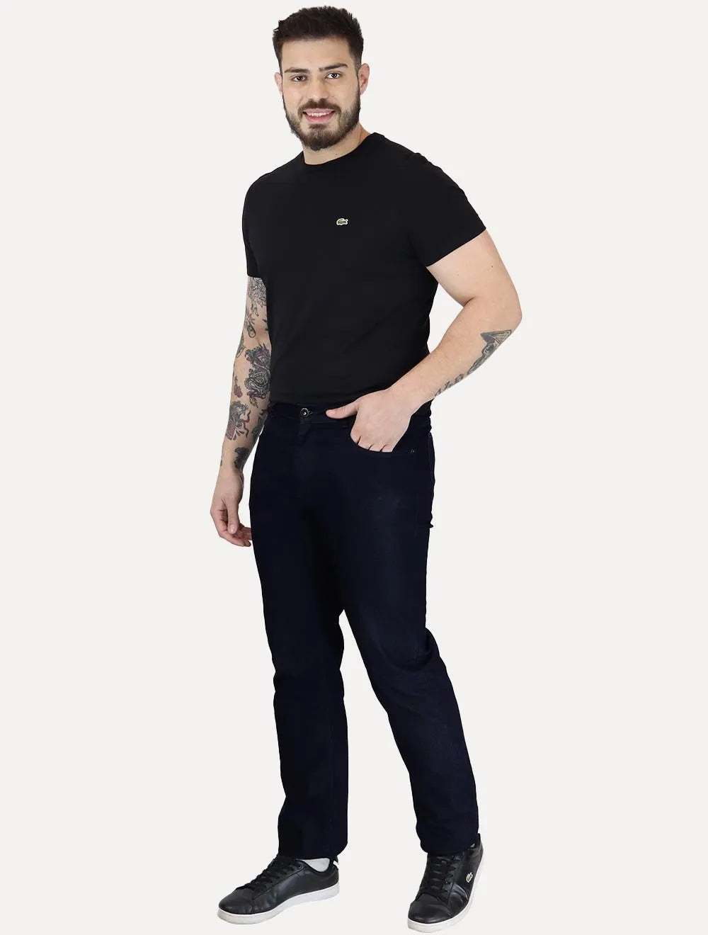 Calça Ellus Jeans Masculina Regular First Blue Zetex Azul Escuro