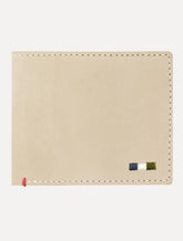 Carteira Reserva Masculina Couro Parma Off-White