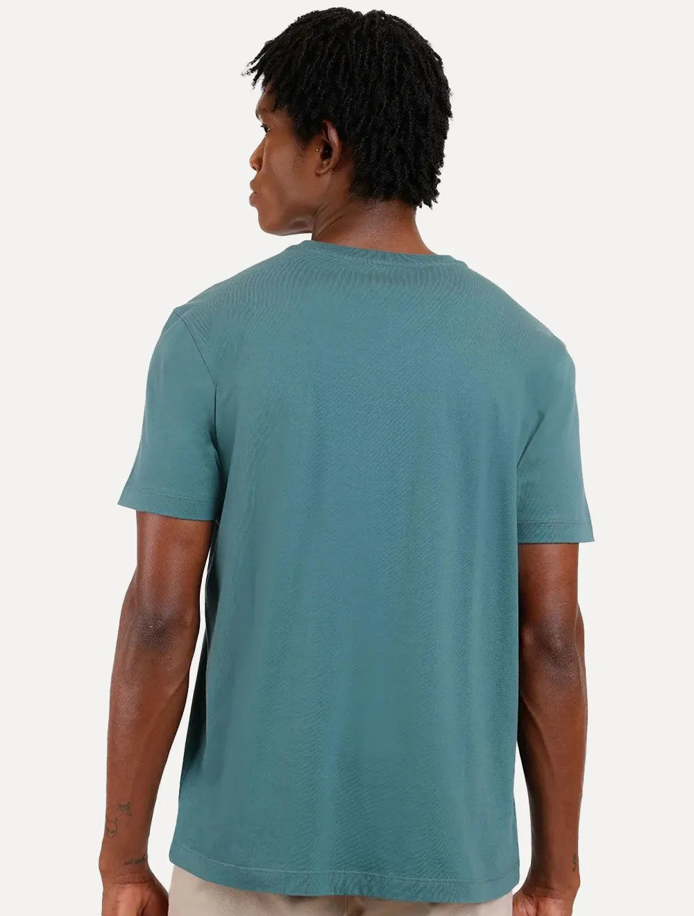 Camiseta Aramis Masculina Basic Lisa Verde Esmeralda
