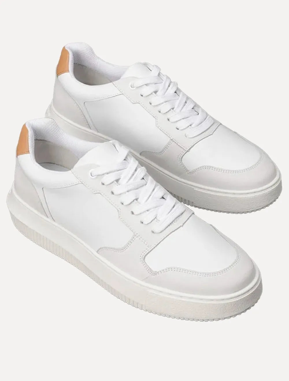 Tênis Calvin Klein Jeans Masculino Baixo Chunky Layers Branco