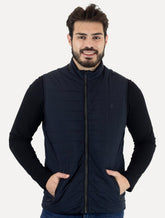Colete Dudalina Masculino Nylon Puffer Azul Marinho