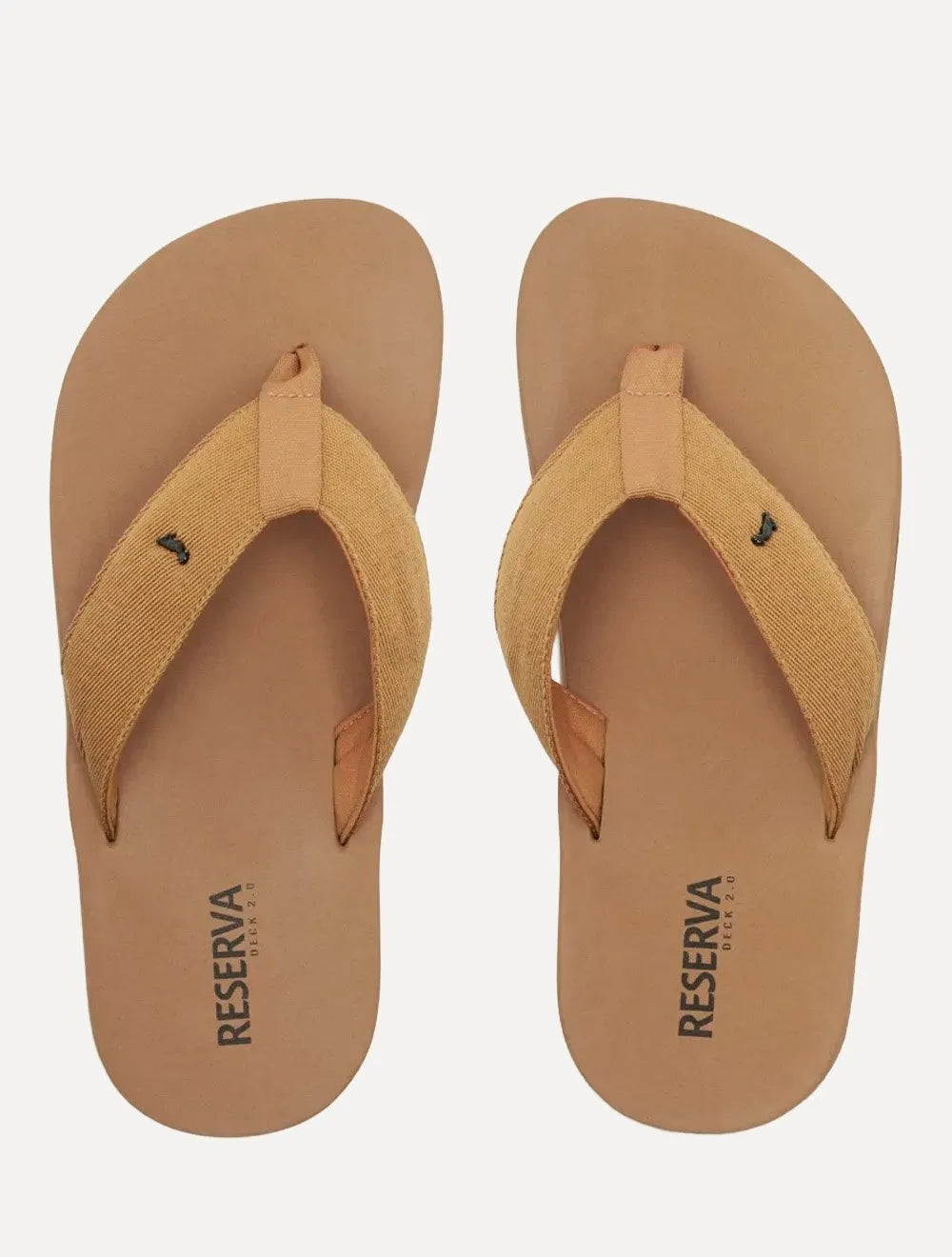 Chinelo Reserva Masculino RSV Deck 2.0 Khaki Detail Areia