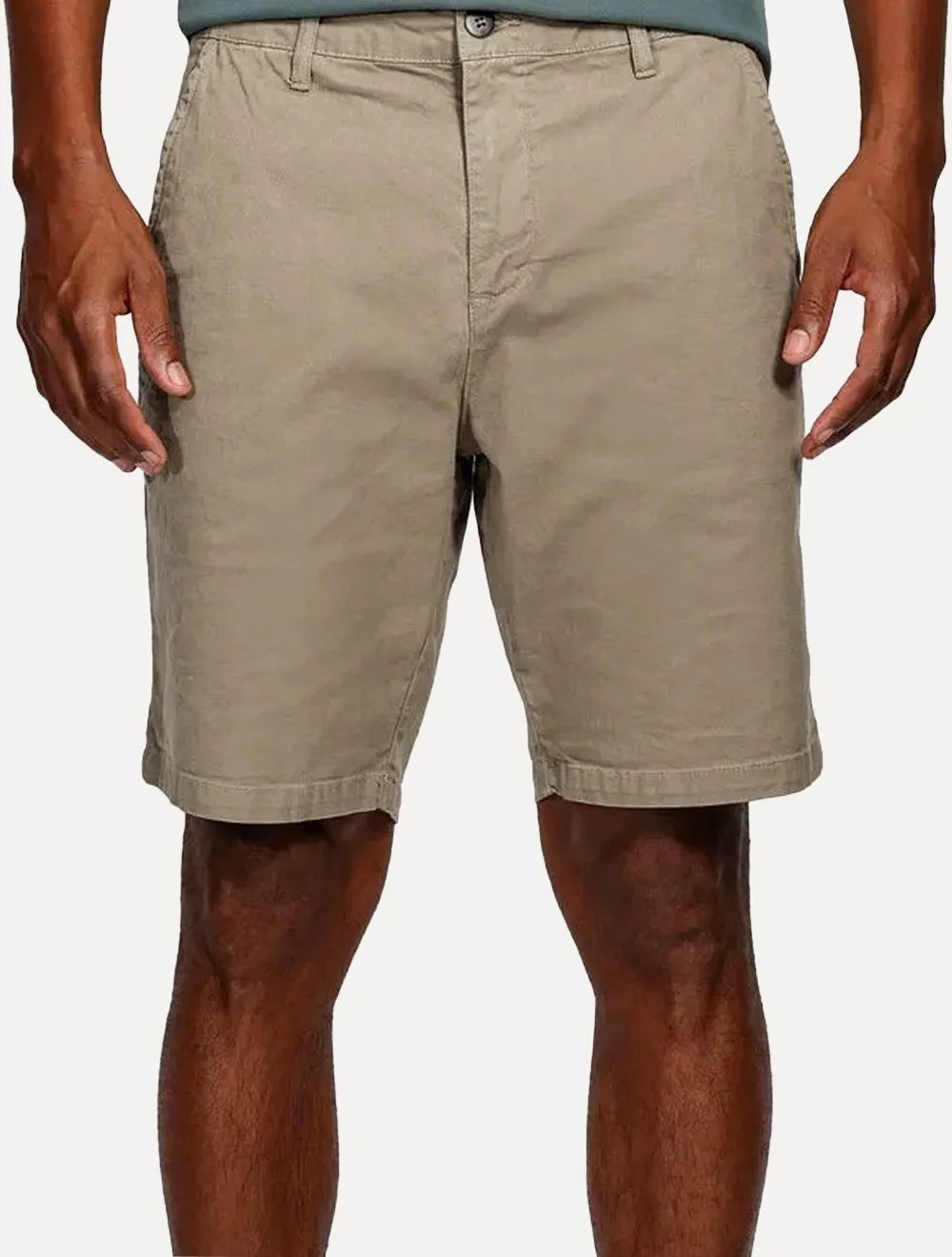Bermuda Aramis Masculina Flame Texture Marrom Claro