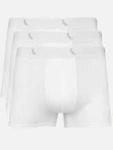 Cueca Reserva Masculina Boxer Grey Woodpecker Cotton Branca Pack 3UN