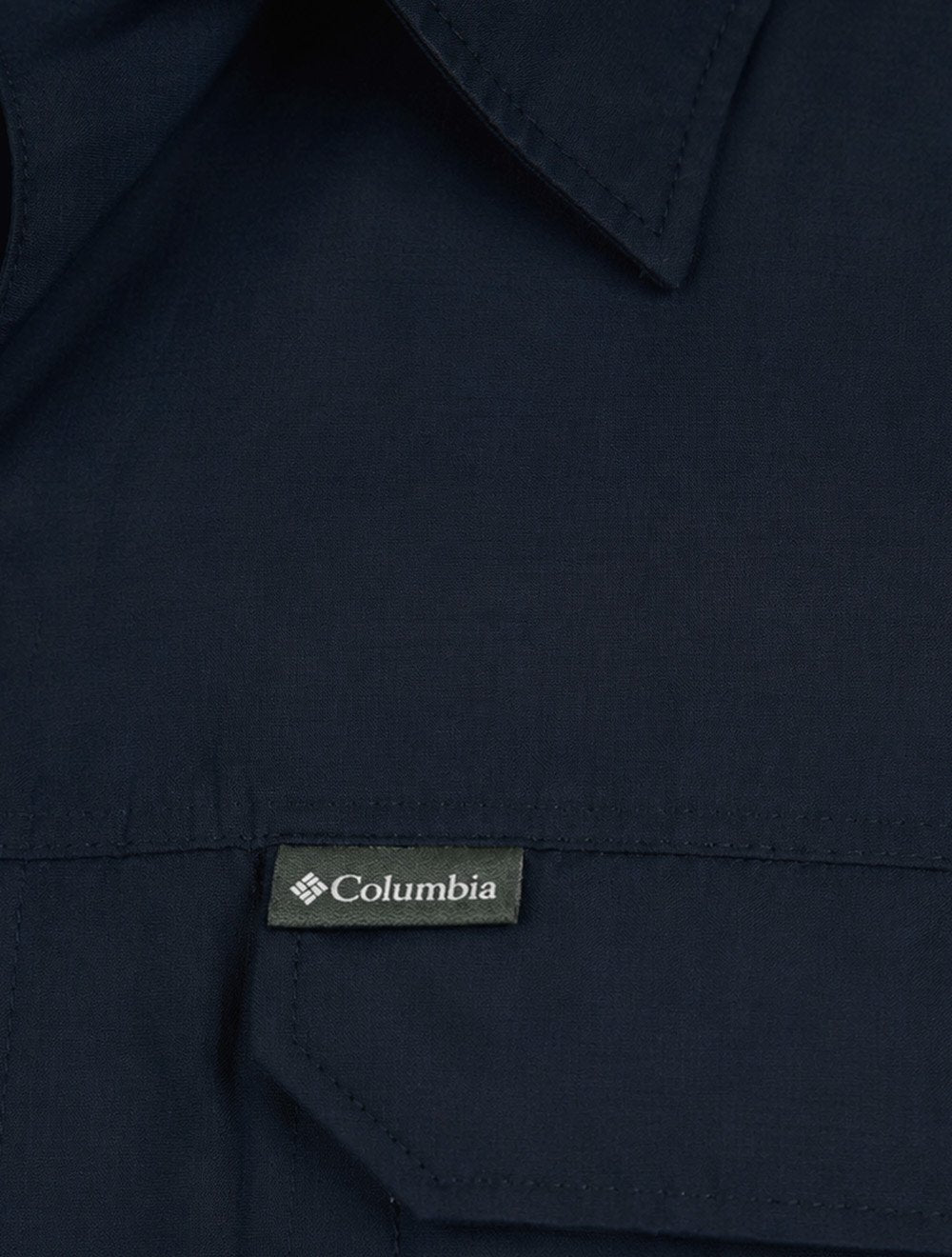 Camisa Columbia Masculina Silver Ridge II Collegiate Azul Marinho