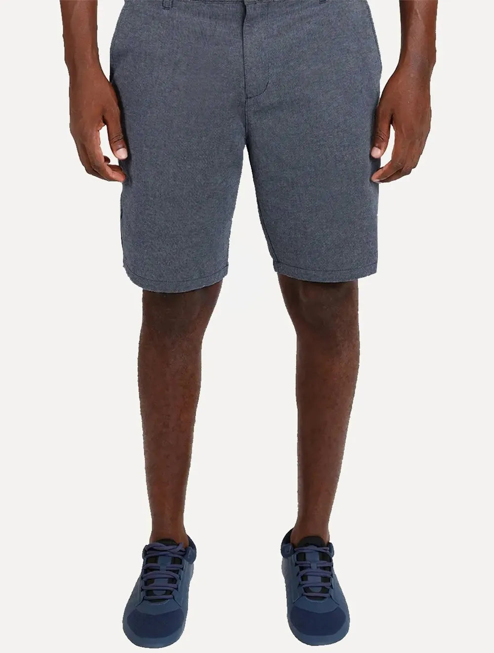 Bermuda Aramis Masculina Chino Cotton Sarja Azul Marinho Mescla