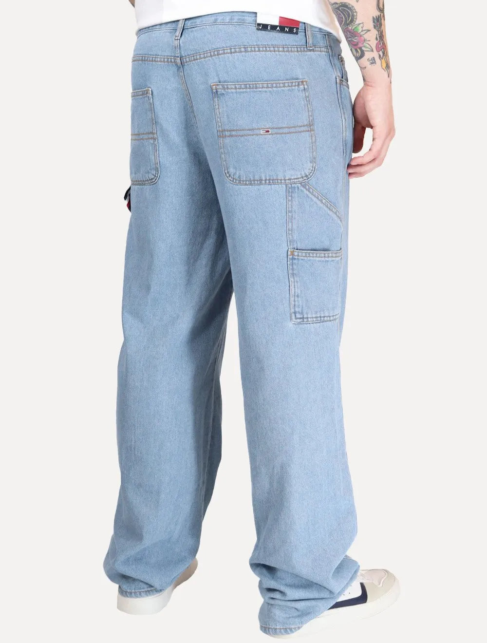 Calça Tommy Jeans Masculina Regular Straight Relaxed Jaimie Médio