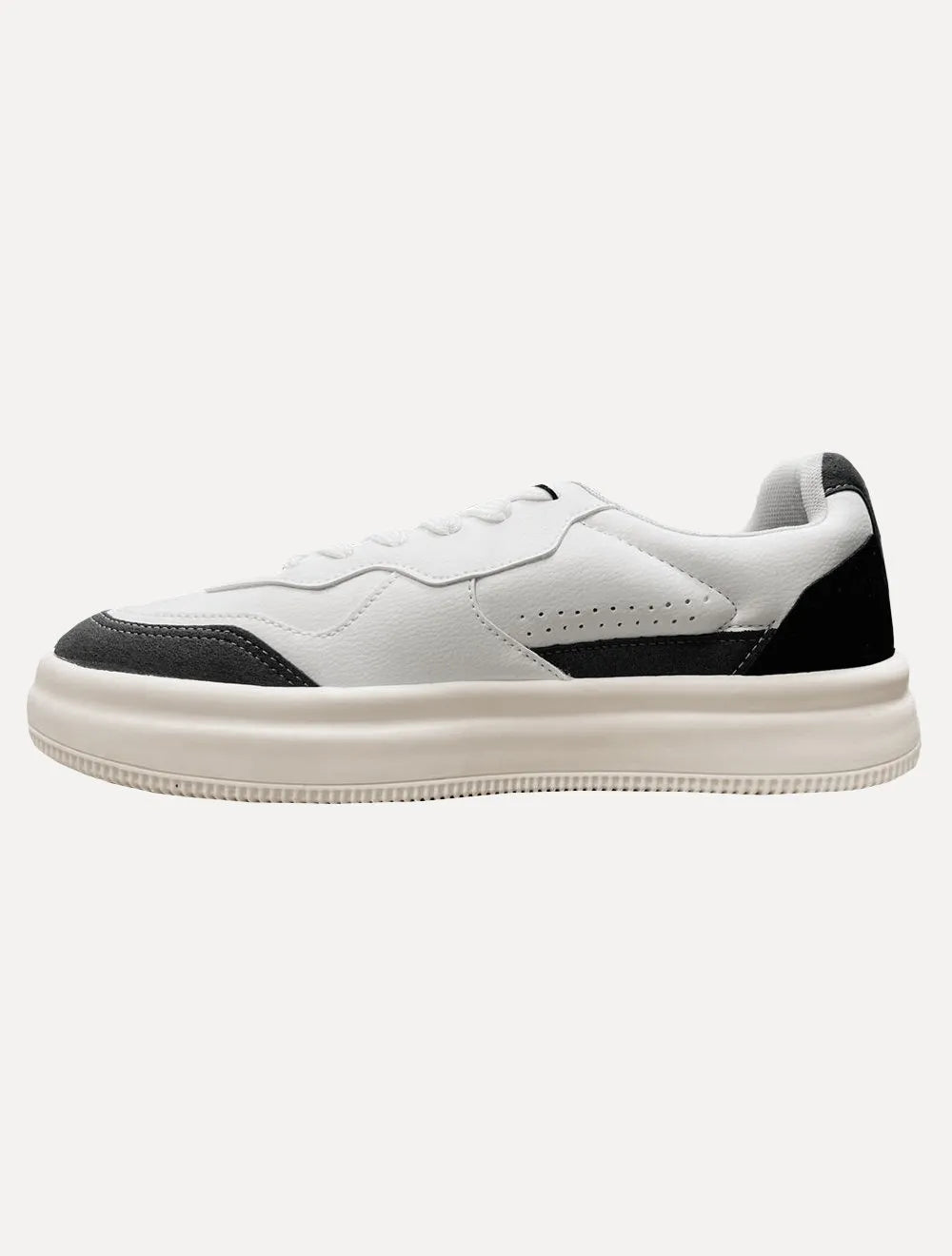 Tênis Reserva Masculino Couro Troy Black Branco