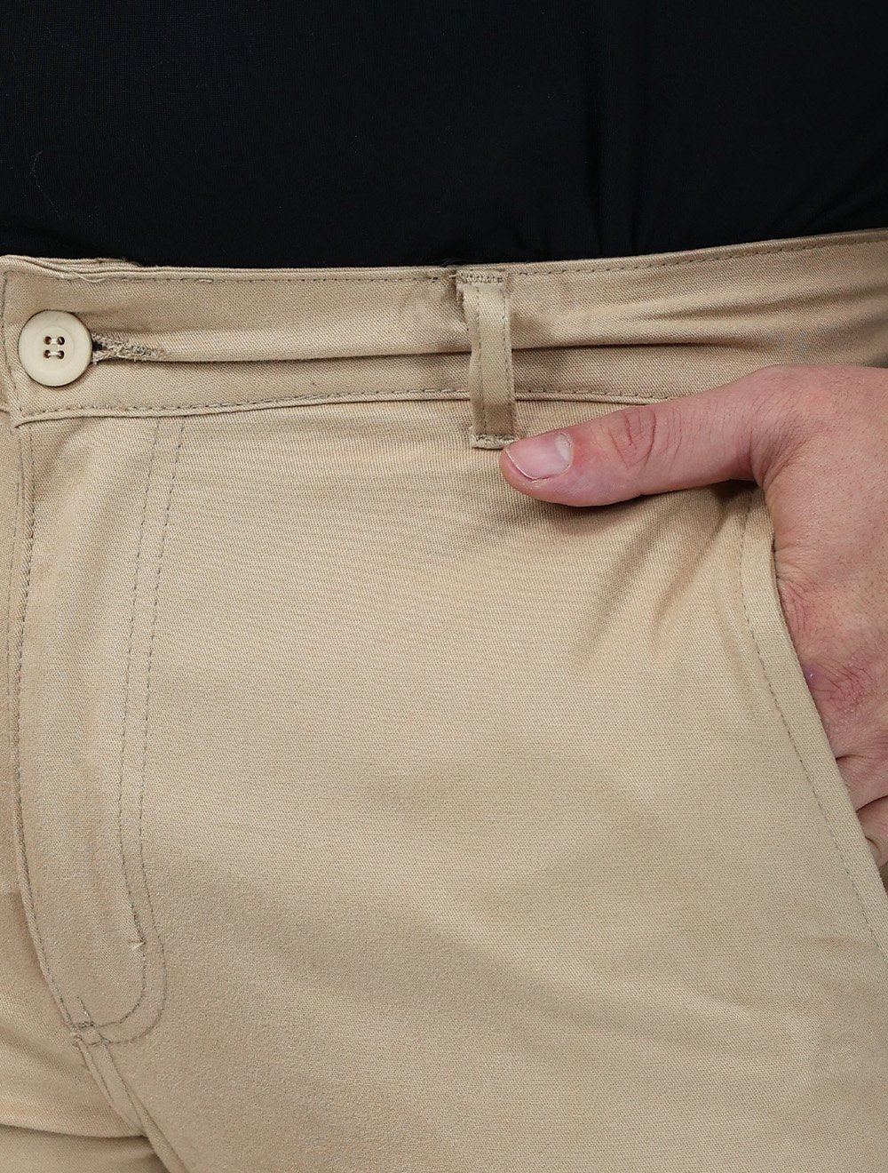 Calça Dixen Masculina Sarja Alfa Cáqui