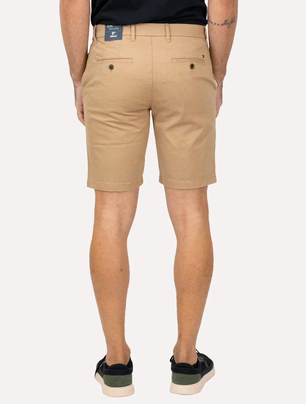 Bermuda Tommy Hilfiger Masculina Sarja Brooklyn 9in Cáqui