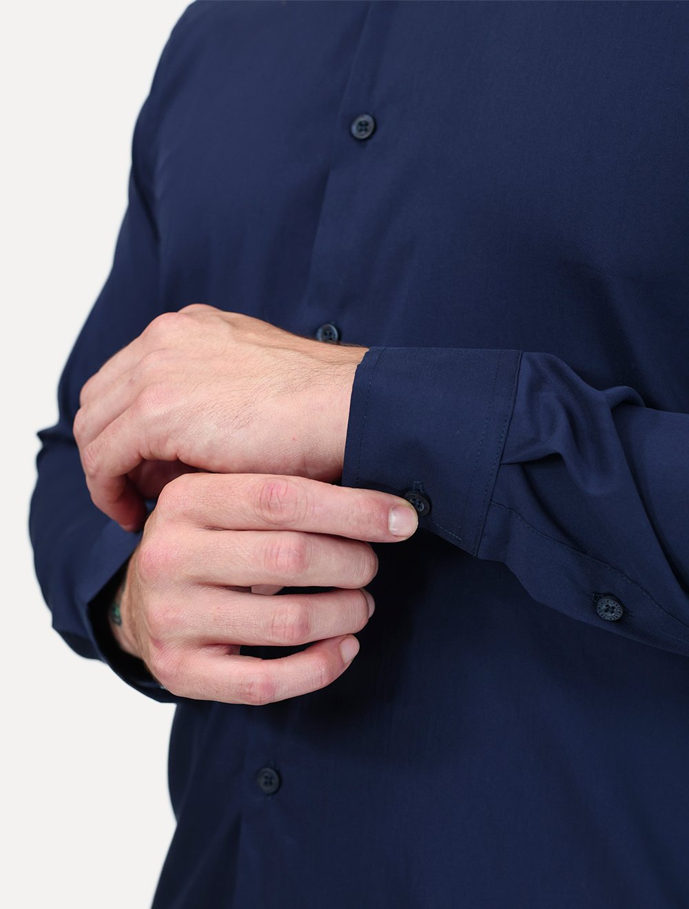 Camisa King & Joe Travel Pack Tech Poliflex Azul Marinho