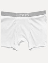 Cueca Levis Boxer Brief Gray Branca Pack 2UN