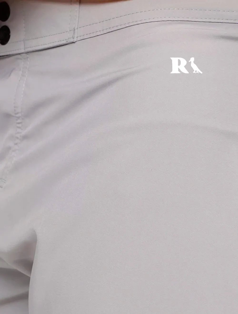 Bermuda Reserva Masculina D'Água Beachwear Lisa Cinza