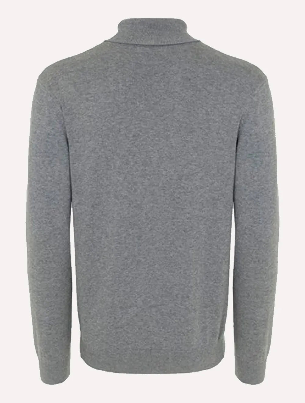 Blusa Dudalina Masculina Tricot Cacharel Cotton Cinza Mescla