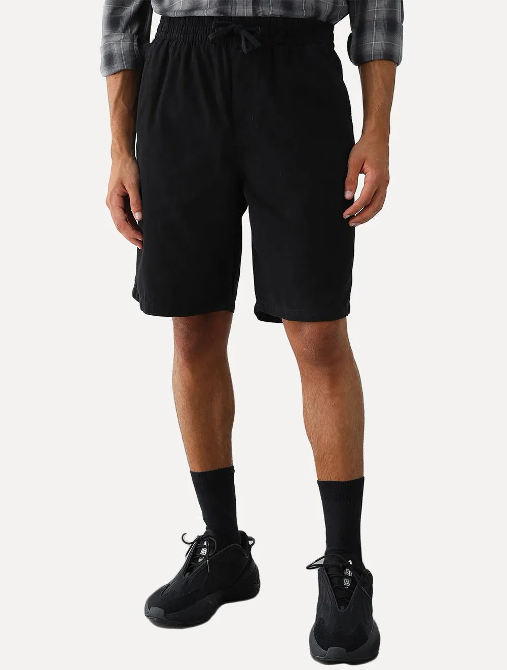 Bermuda John John Masculina Jogger Cannon Preta