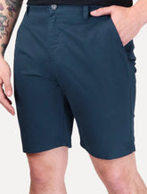 Bermuda Osklen Masculina Sarja Chino Blithe Cotton Azul Marinho
