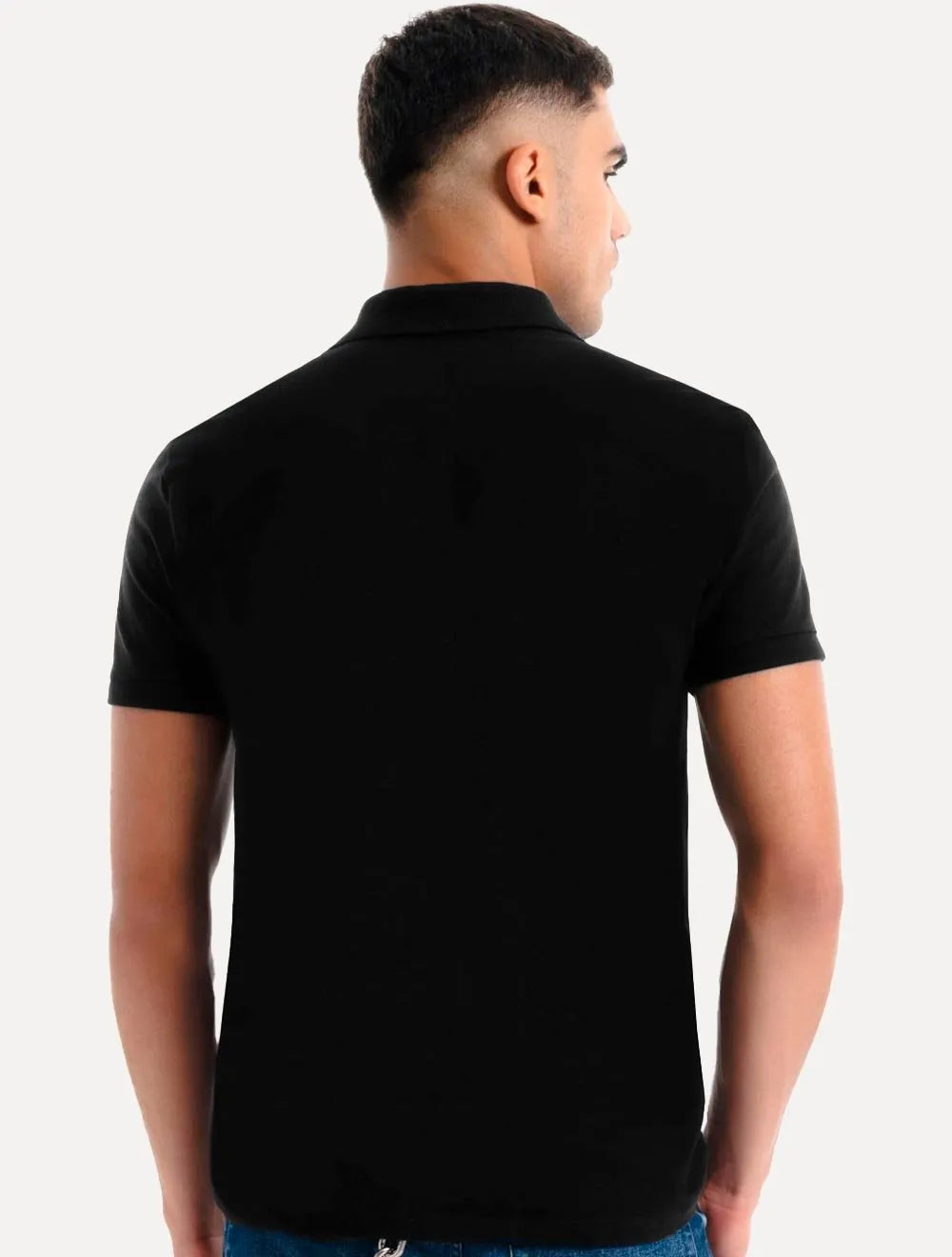 Polo Ellus Masculina Piquet Classic Easa Preto