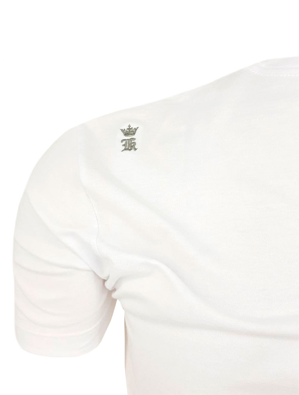 Camiseta Sergio K Masculina Back To Basics Grey Logo Branca
