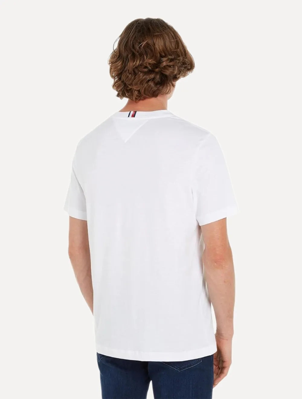 Camiseta Tommy Hilfiger Masculina Athletics 045/88 Branca