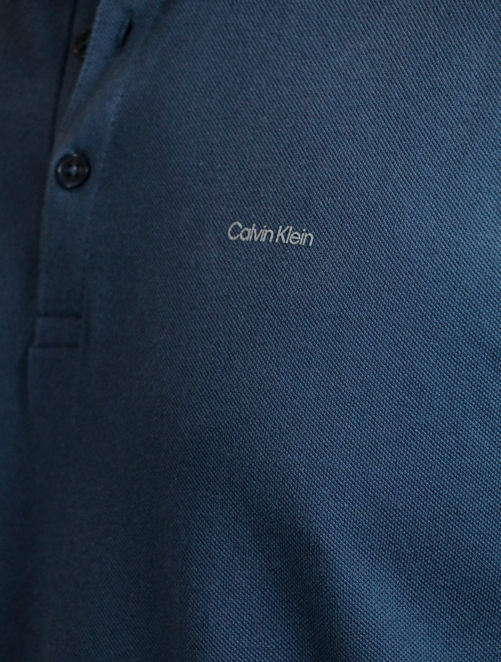 Polo Calvin Klein Masculina Regular Gola Portuguesa Friso