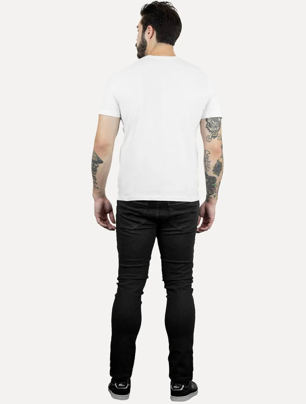 Camiseta Calvin Klein Masculina Piquet Orgânico Branca