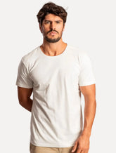 Camiseta Sergio K Masculina Limoncello Menu Off-White