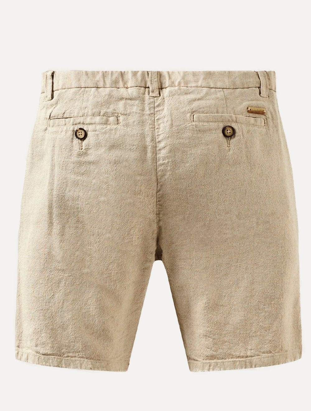 Bermuda Reserva Infantil Casual Linho Areia