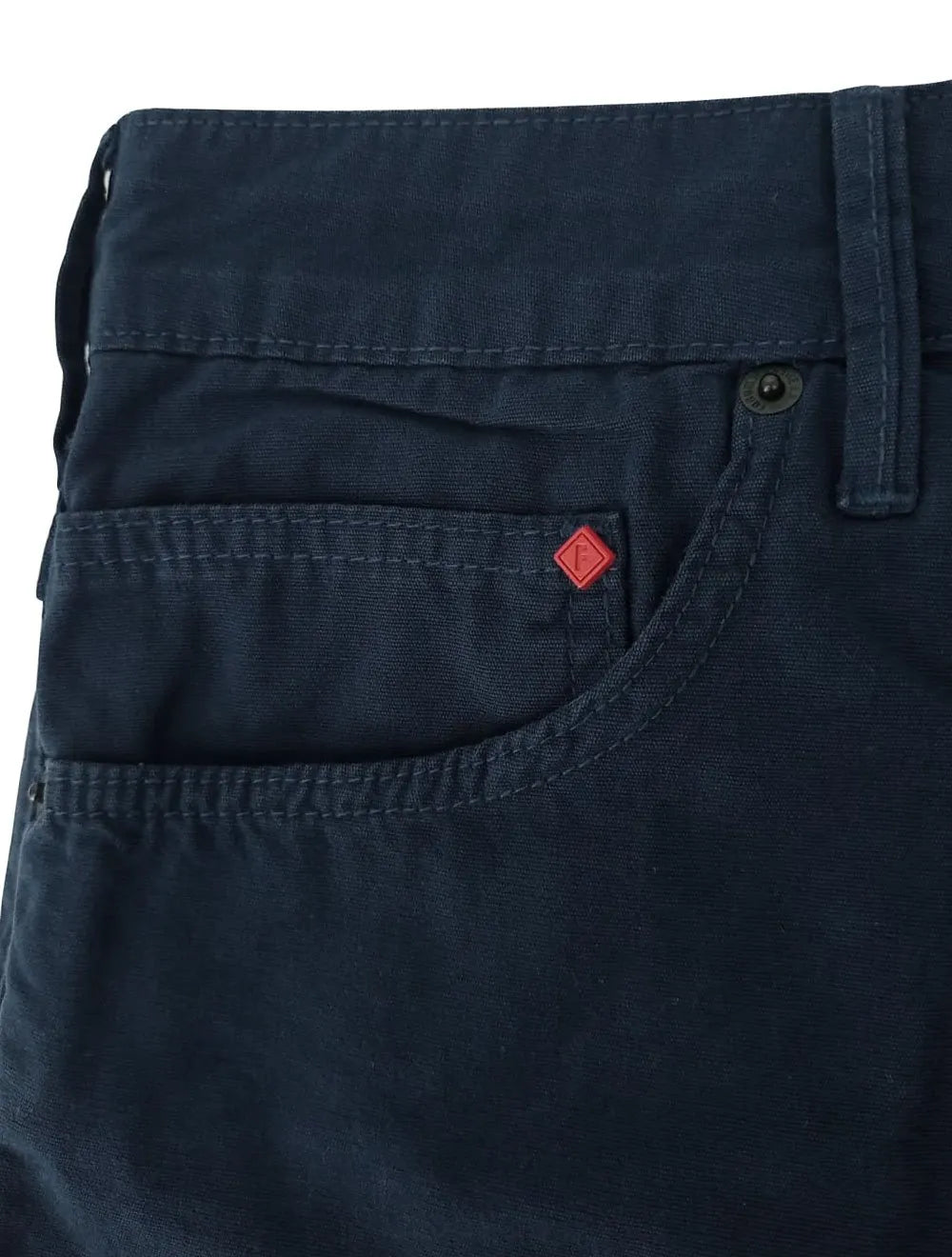 Bermuda Forum Masculina Sarja Paul Slim Tailor Azul Marinho