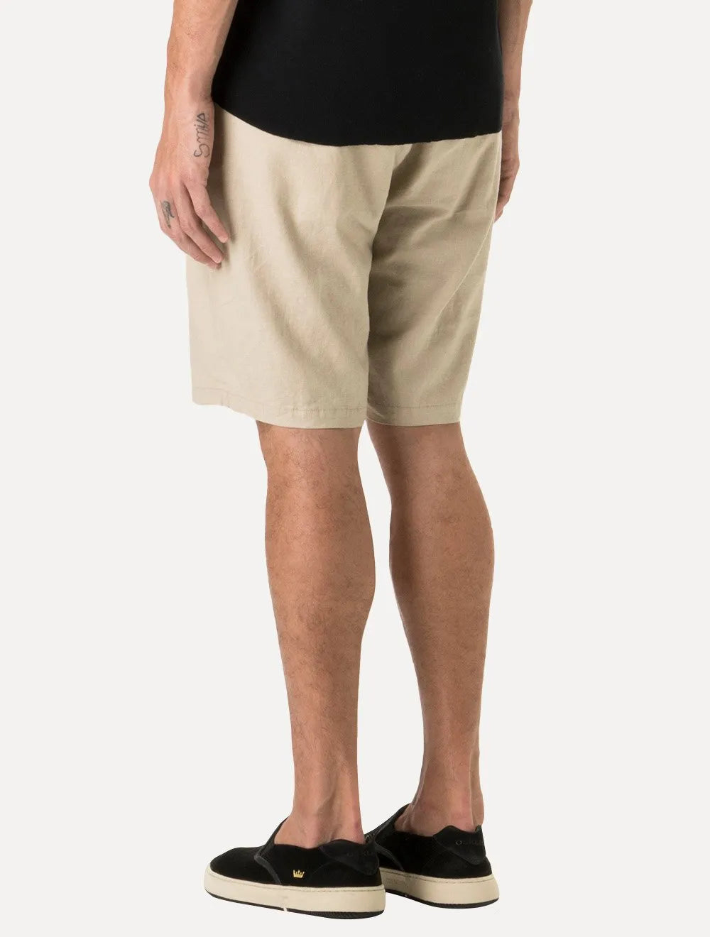 Bermuda Osklen Masculina Alfaiataria Basic Linen Areia