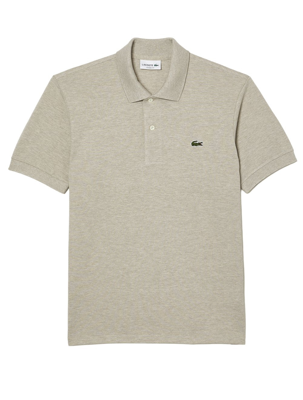 Polo Lacoste Masculina L.12.12 Caqui Mescla