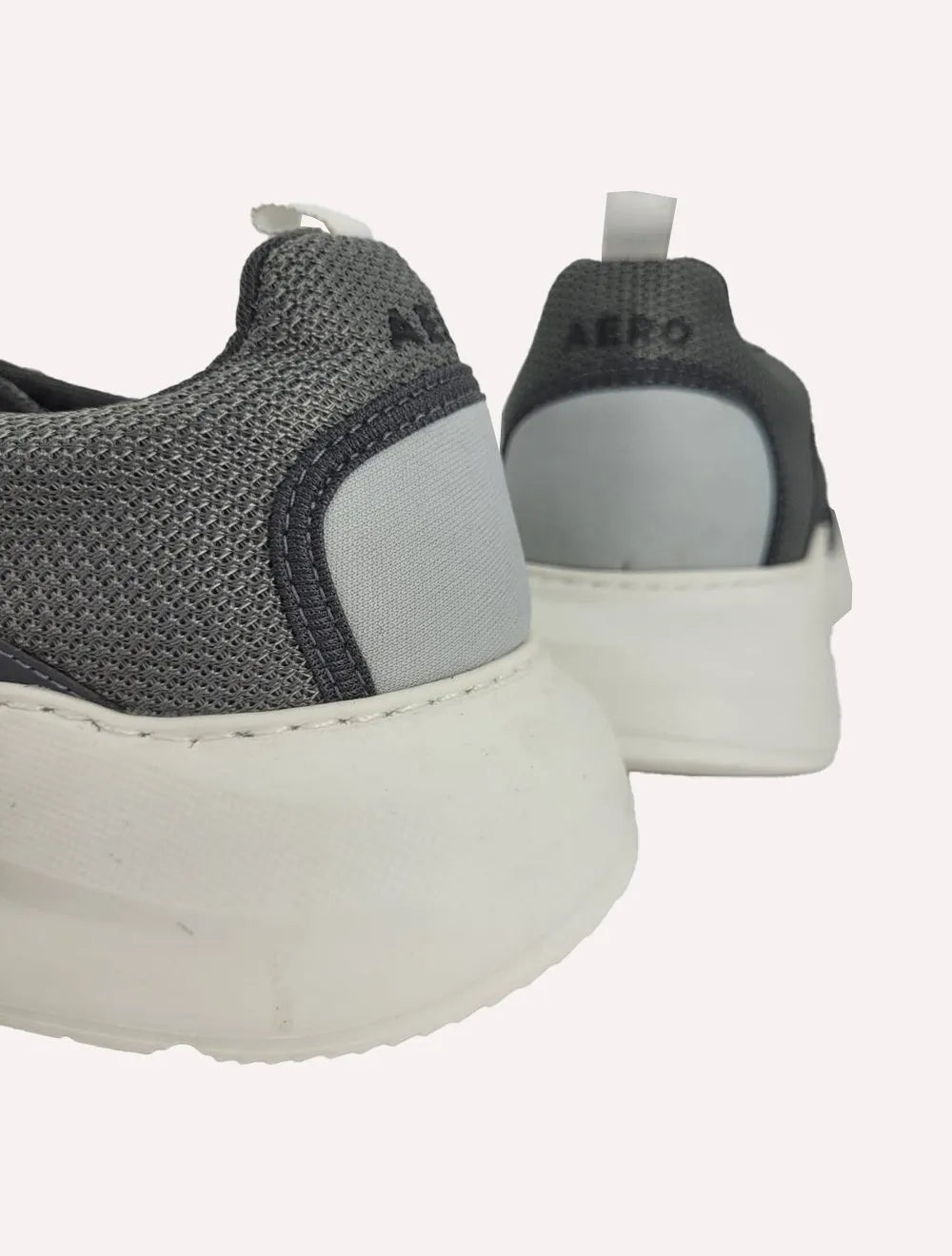 Tênis Aeropostale Masculino Casual Recorte Textile A87 Cinza