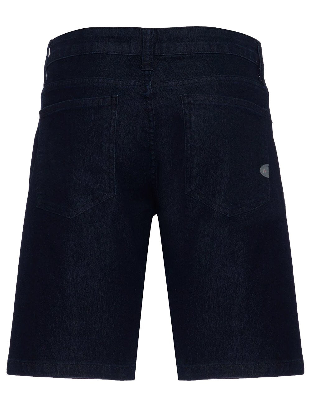 Bermuda Aramis Jeans Masculina Regular Basic 5 Pockets Escura