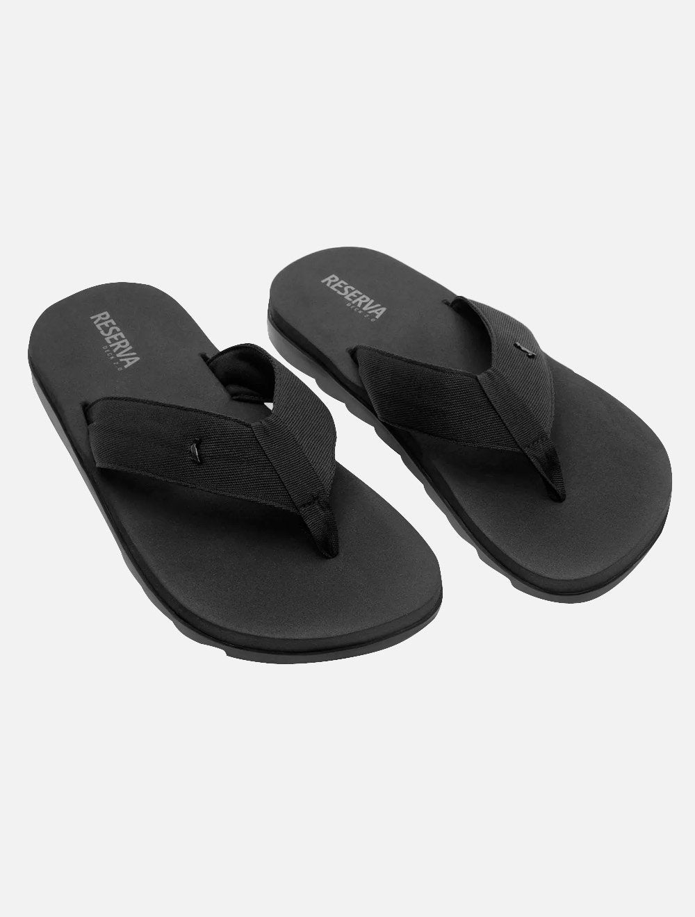 Chinelo Reserva Masculino RSV Deck 2.0 All Black Preto