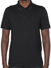 Polo Forum Masculina Muscle Piquet One Line Collar Preta