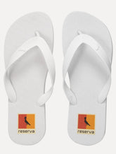Chinelo Reserva Masculino Double Tag Branco