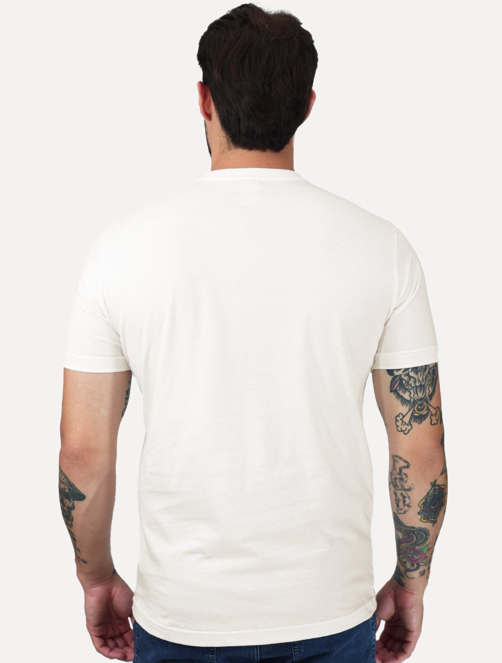 Camiseta King & Joe Masculina Arc From Everywhere Perolado Off White