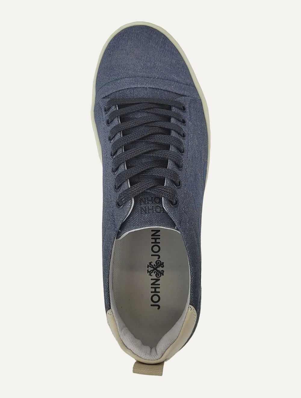 Tênis John John Masculino London Canvas Azul Mescla