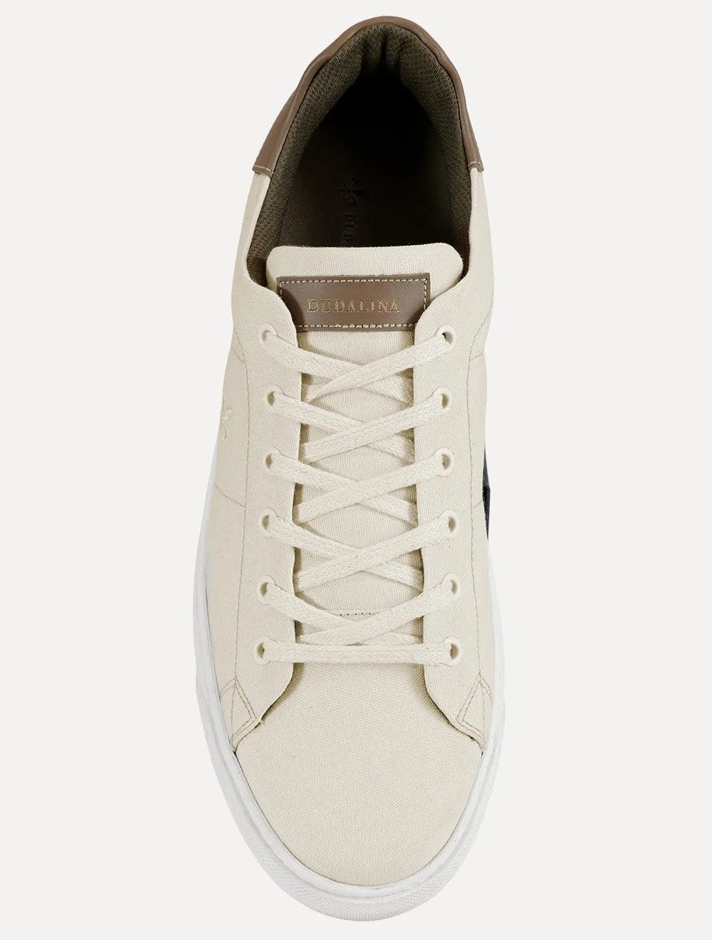 Tênis Dudalina Masculino SL Lona Mistral Napa Logo Areia