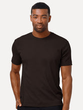 Camiseta K&J Black Premium Slim Lisa Suedine Egípcio Marrom Escuro