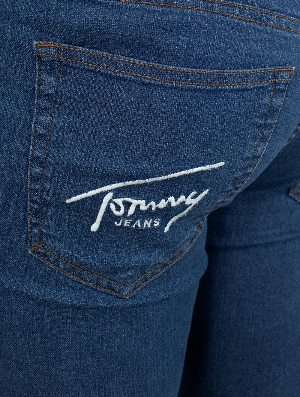 Calça Tommy Jeans Masculina Slim Austin Azul