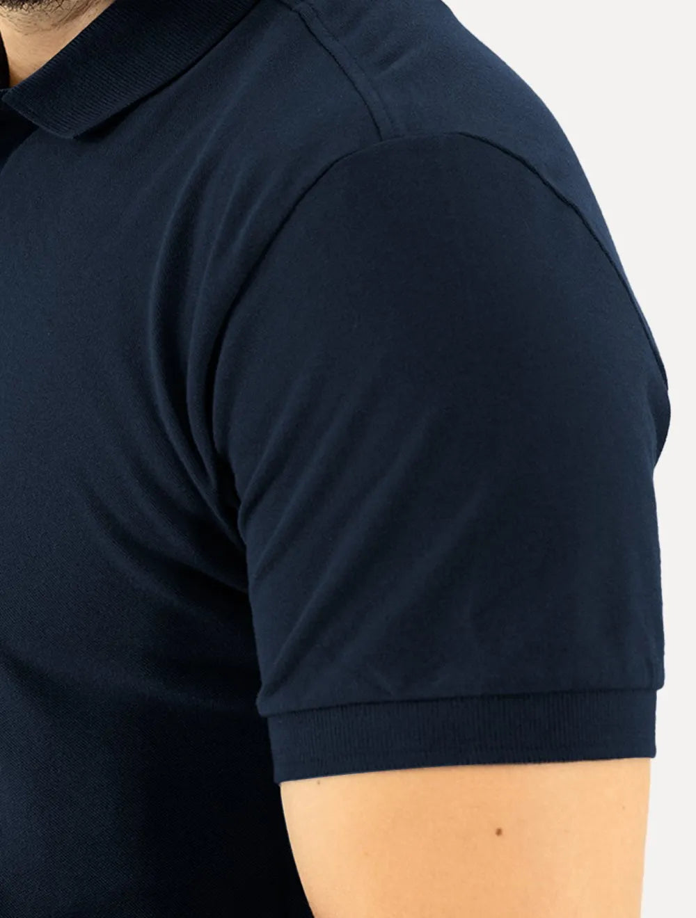 Polo Aramis Masculina Piquet Inner Detail Dark Azul Marinho