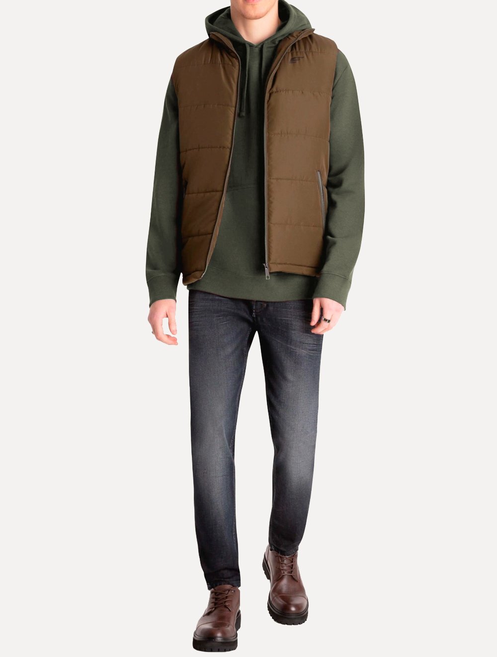 Moletom Ellus Masculino Hoodie Regular Basic Easa Verde