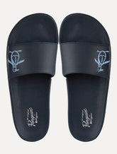 Chinelo Original Penguin Masculino Slide Lateral Azul Marinho