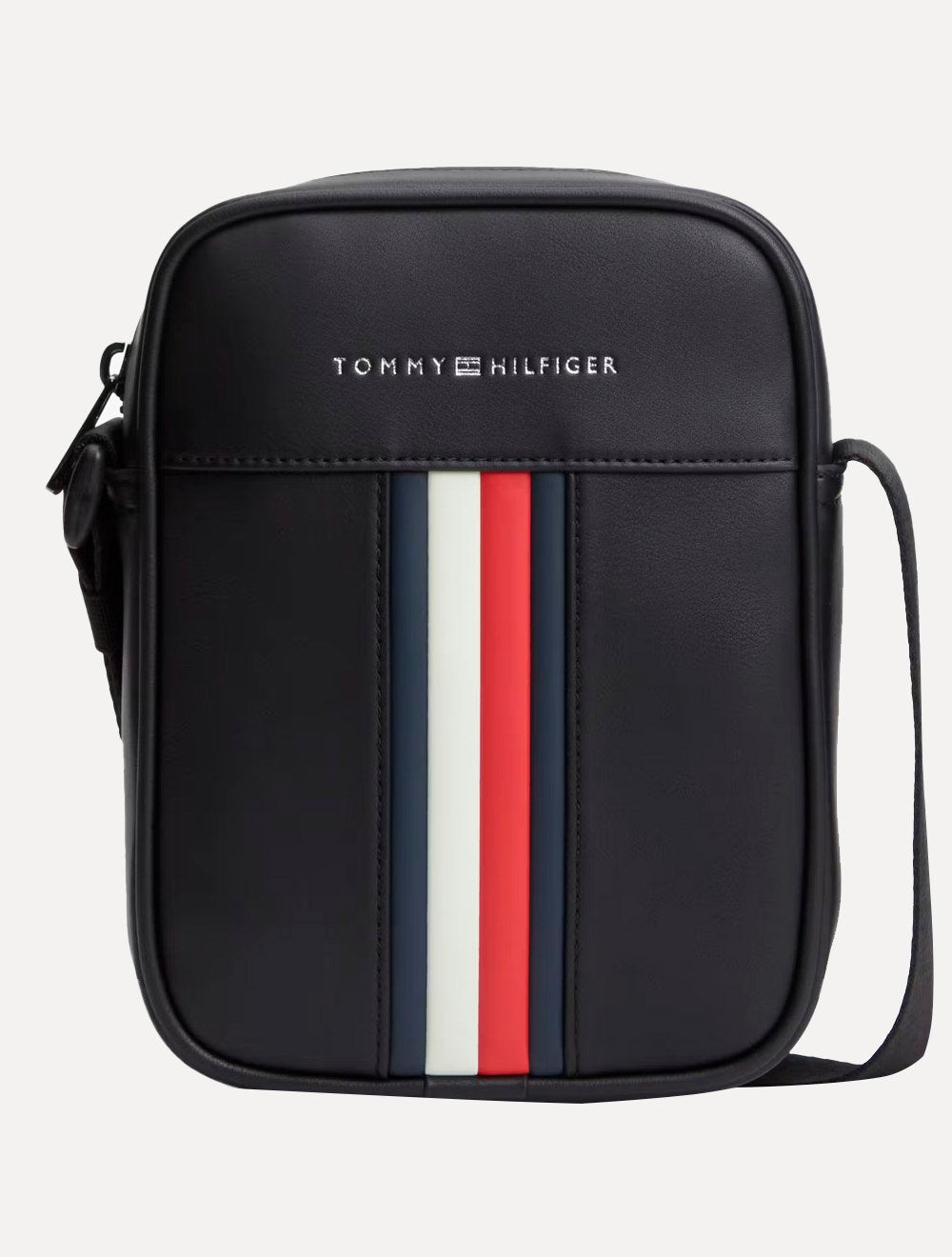 Bolsa Bag Tommy Hilfiger Masculina TH Metro Mini Reporter Preta