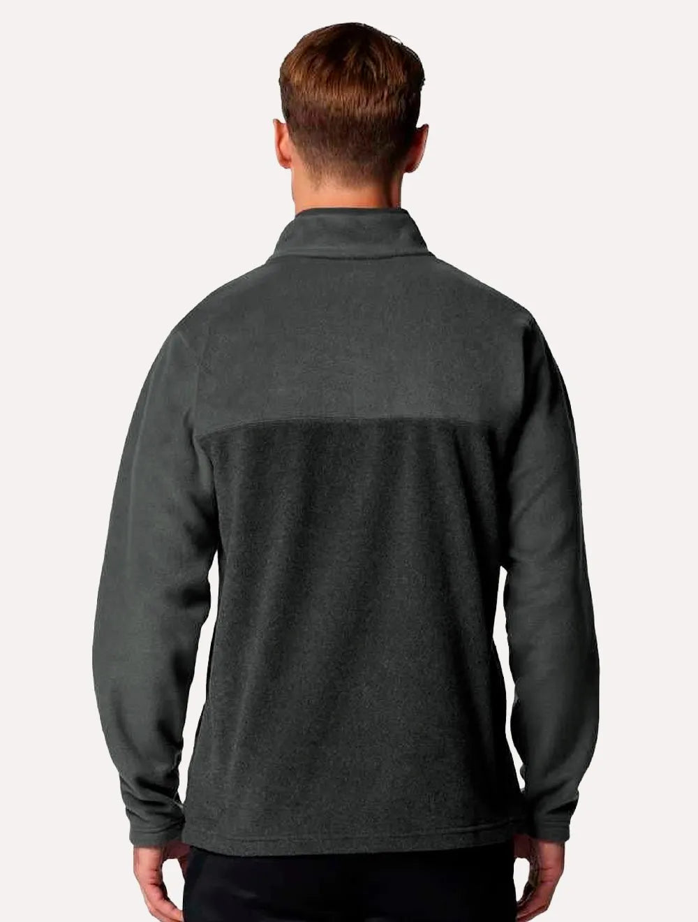 Blusa Columbia Masculina Fleece Steens Mountain Half Snap II Grafite